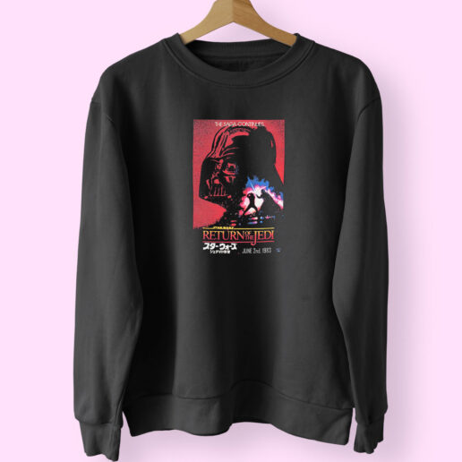 Star Wars Return Of The Jedi Vader Graphic Sweatshirt Design