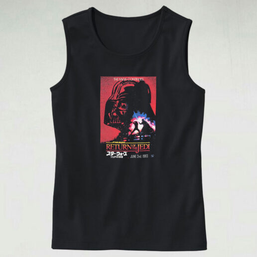 Star Wars Return Of The Jedi Vader Graphic Tank Top Design