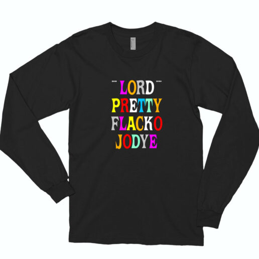 Stroworld Lord Pretty Flacko Jody Cool Long Sleeve Shirt Classic Style