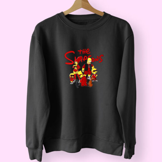 Sweatshirt Bart Simpson Gang 90s Style