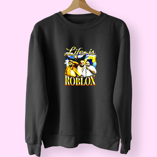 Sweatshirt Dj Khaled Life Is Roblox 90s Style