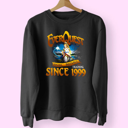 Sweatshirt Everquest Training Since 1999 90s Style