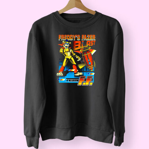 Sweatshirt Freddy's Fazer Blast Fnaf 90s Style