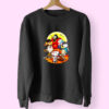 Sweatshirt Funny Snoopy Halloween 90s Style