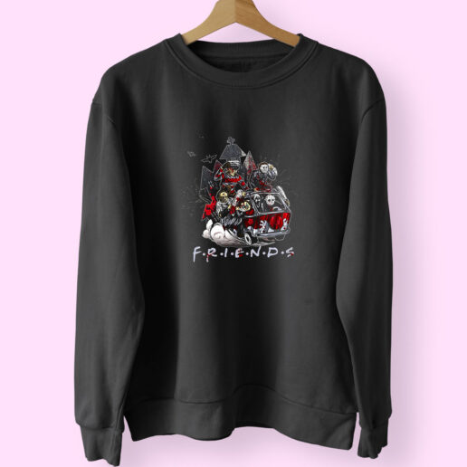 Sweatshirt Halloween Nightmare And Friends 90s Style