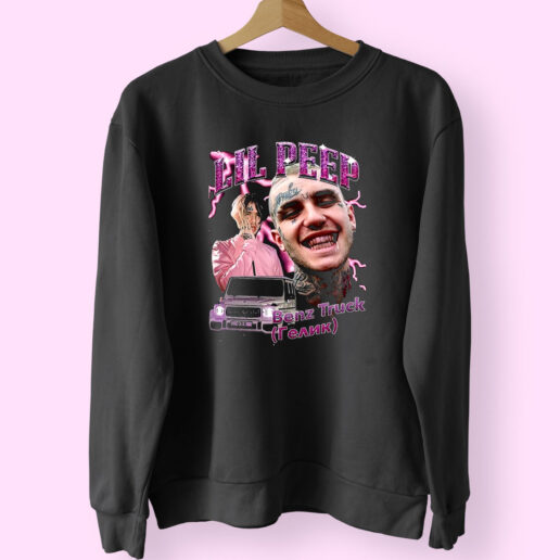 Sweatshirt Lil Peep Benx Truck 90s Style