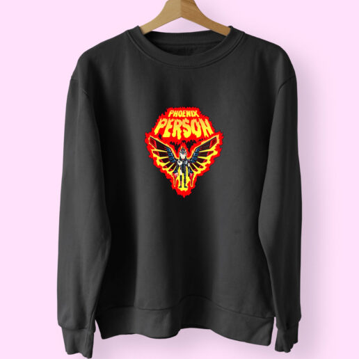 Sweatshirt Rick And Morty Phoenix Person 90s Style