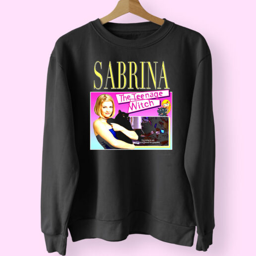 Sweatshirt Sabrina The Teenage Witch 90s Style