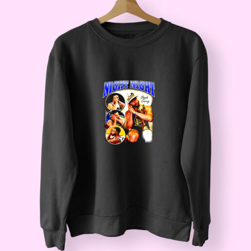 Sweatshirt Steph Curry Night Night 90s Style