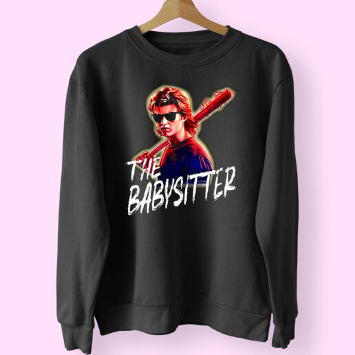 Sweatshirt The Babysitter 90s Style