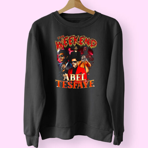 Sweatshirt The Weekend Abel Tesfaye 90s Style