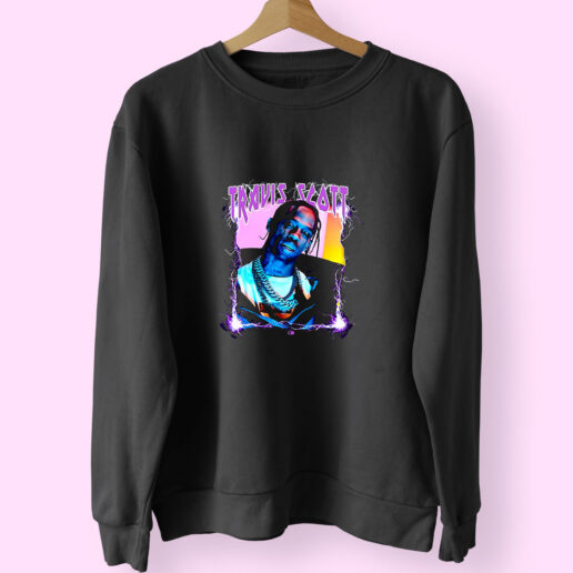 Sweatshirt Travis Scoot Rock Star 90s Style