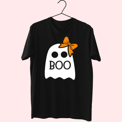 T Shirt Boo Girls Halloween 90s Style