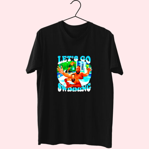 T Shirt Dj Khaled Let's Go Swimming 90s Style