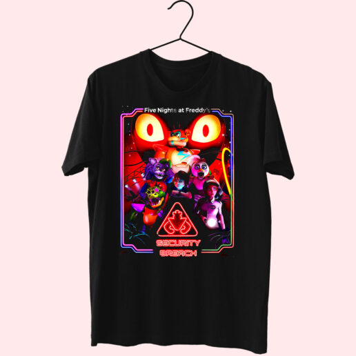 T Shirt Five Nights At Freddy’s Security Breach 90s Style