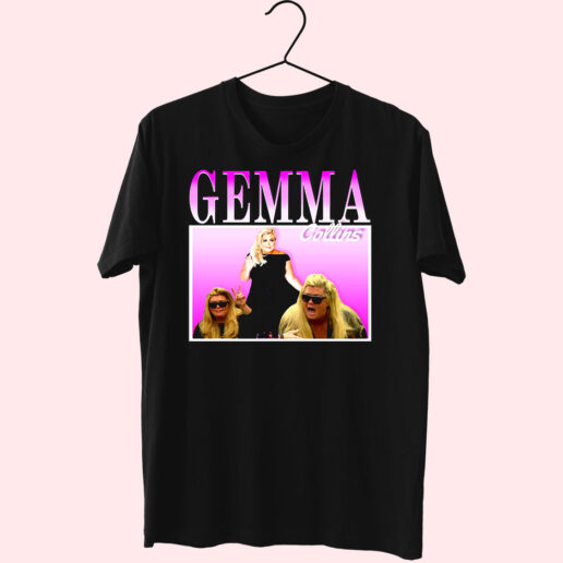 T Shirt Gemma Collins Vintage 90s Style