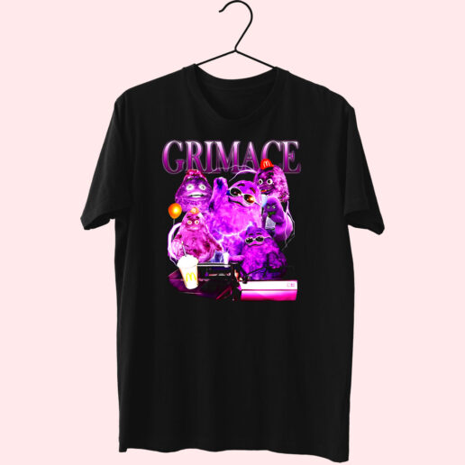 T Shirt Grimace Shake 90s Style