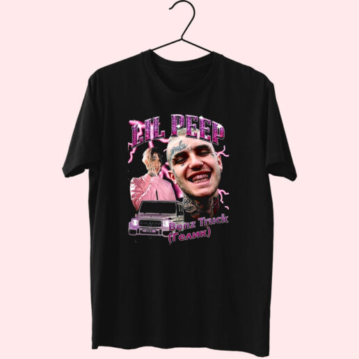 T Shirt Lil Peep Benx Truck 90s Style