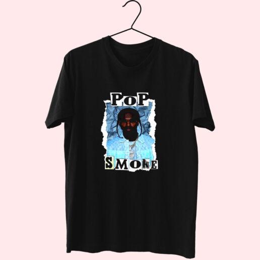 T Shirt Pop Smoke Photoshoot 90s Style