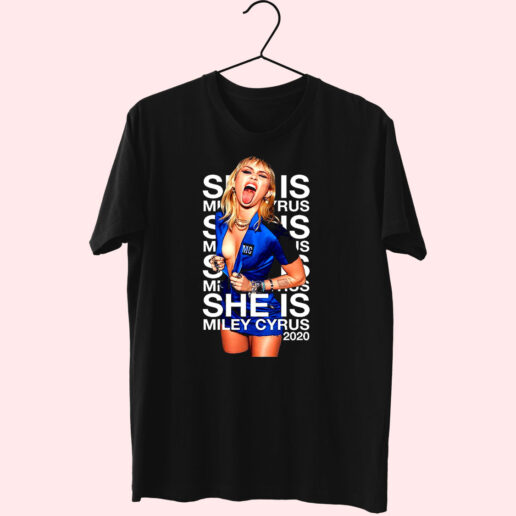 T Shirt She Is Miley Cyrus 90s Style