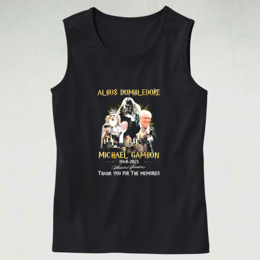 Tank Top Albus Dumbledore Harry Potter Memories 90s Style