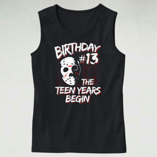 Tank Top Awesome 13th Birthday Party 90s Style