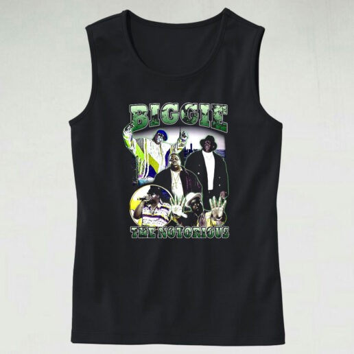 Tank Top Biggie Smalls Vintage Rap Style 90s Style