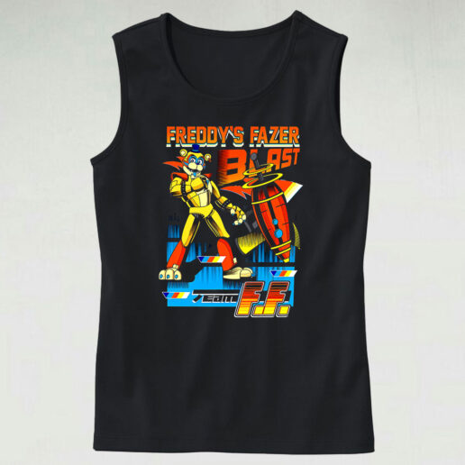 Tank Top Freddy's Fazer Blast Fnaf 90s Style