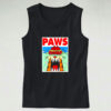 Tank Top Garfield Paws Jaws 90s Style