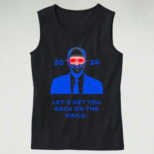 Tank Top Let's Get You Back On The Rails 90s Style