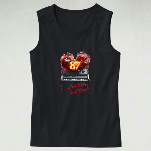 Tank Top Love Story In 87 Keys Swiftie Travis Kelce 90s Style