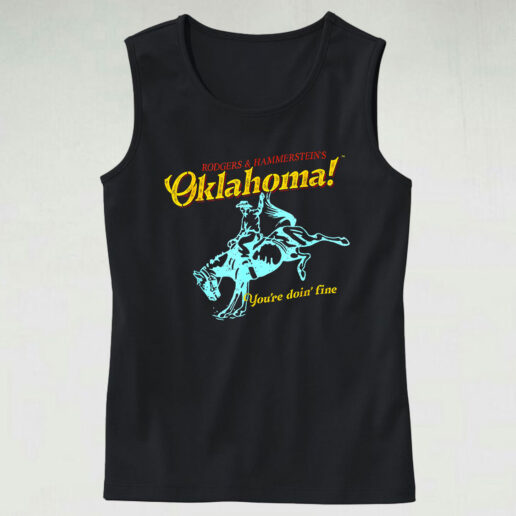 Tank Top Oklahoma You're Doin' Fine 90s Style