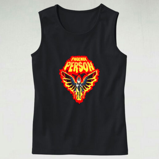 Tank Top Rick And Morty Phoenix Person 90s Style