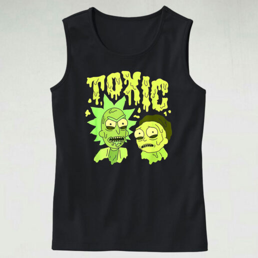 Tank Top Rick And Morty Toxic 90s Style