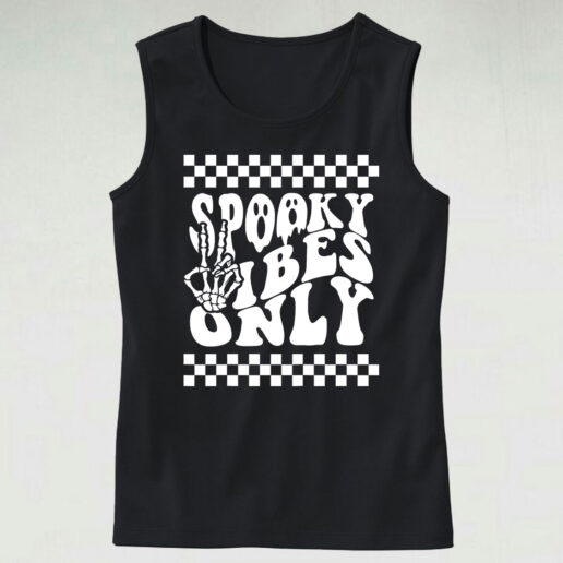 Tank Top Spooky Vibes Only 90s Style