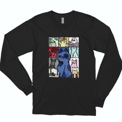 Taylor Swift The Eras Tour 2023 Cat Edition Long Sleeve Shirt Classic Style