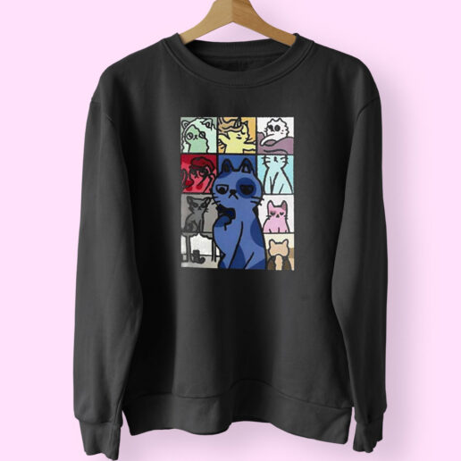 Taylor Swift The Eras Tour 2023 Cat Edition Sweatshirt Design