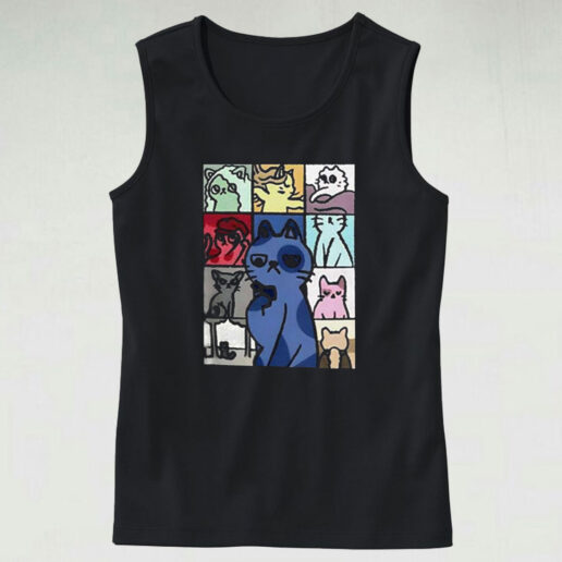 Taylor Swift The Eras Tour 2023 Cat Edition Tank Top Design