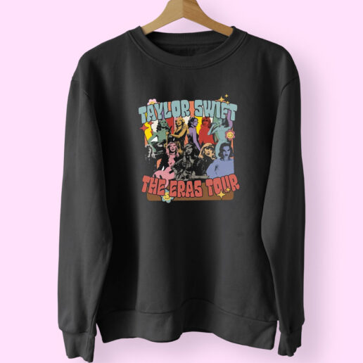 Taylor Swift The Eras Tour Heather Sweatshirt Design