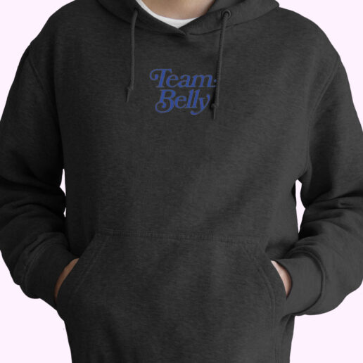 Team Belly Graphic Hoodie Design