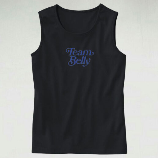 Team Belly Graphic Tank Top Design