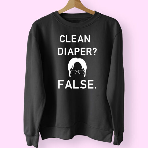 The Office Clean Diapper False Essential Sweatshirt