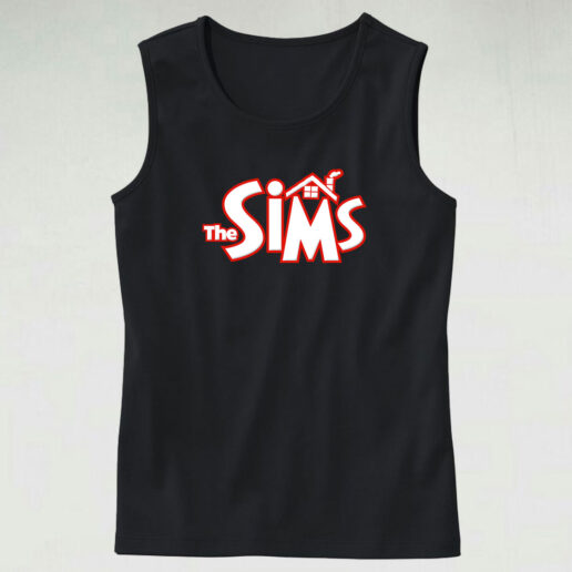 The Sims Logo Tank Top Design