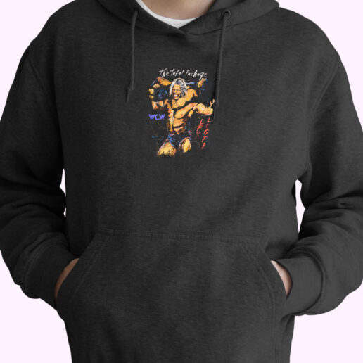 The Total Package Wcw Lex Luger Wrestling Hoodie Design