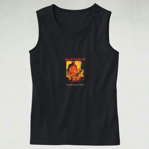 The Wicker Man Fire Slim Fit Tank Top Design