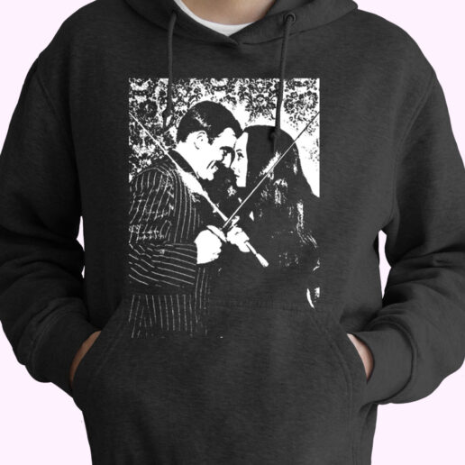 Trendy Homage Addams Family Love Hoodie Style