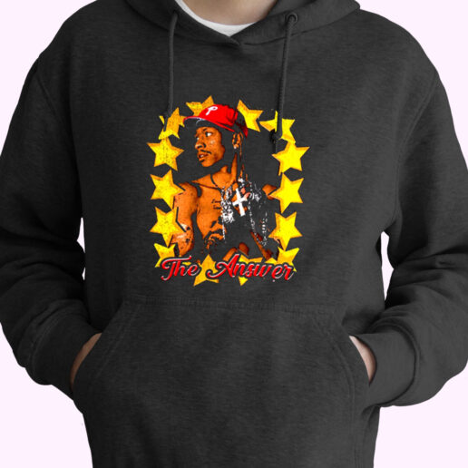 Trendy Homage Allen Iverson The Answer Hoodie Style