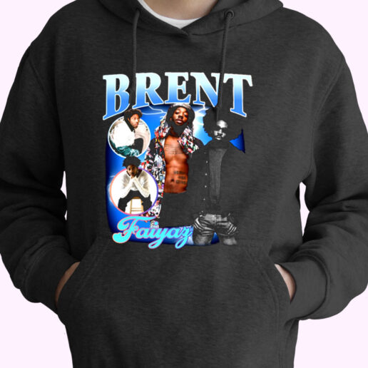 Trendy Homage Brent Faiyaz Tatto Homage Hoodie Style