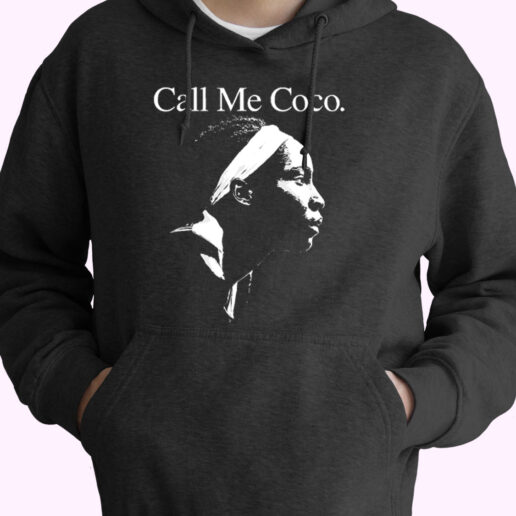 Trendy Homage Coco Gauff Call Me Coco Hoodie Style