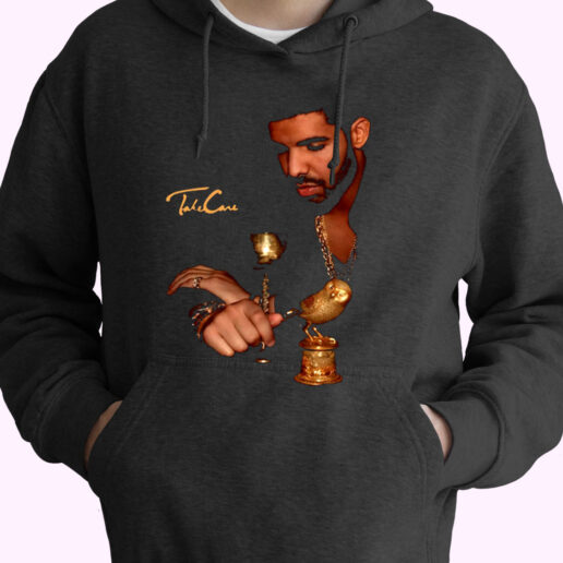 Trendy Homage Drake Take Care Hoodie Style